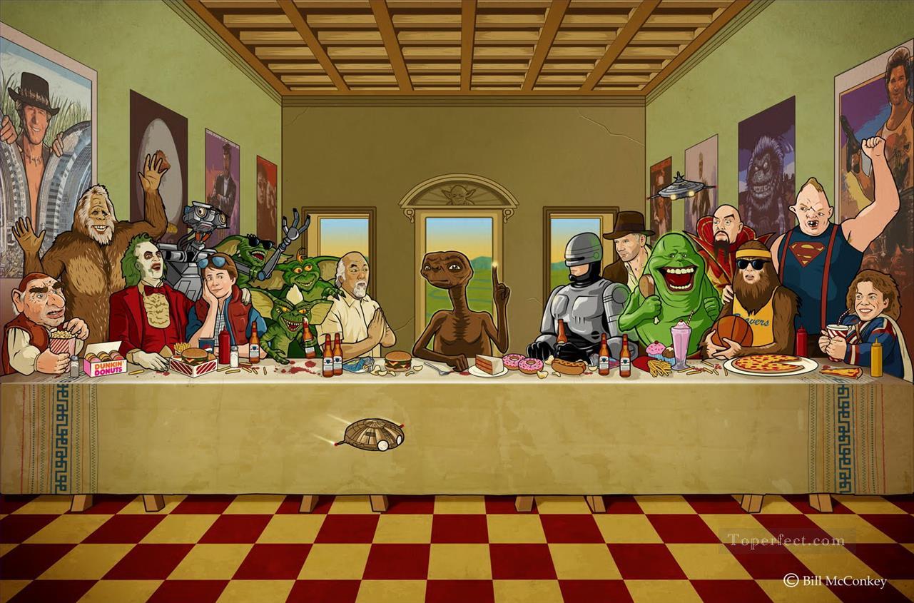 Last Supper 22 Fantasy Oil Paintings